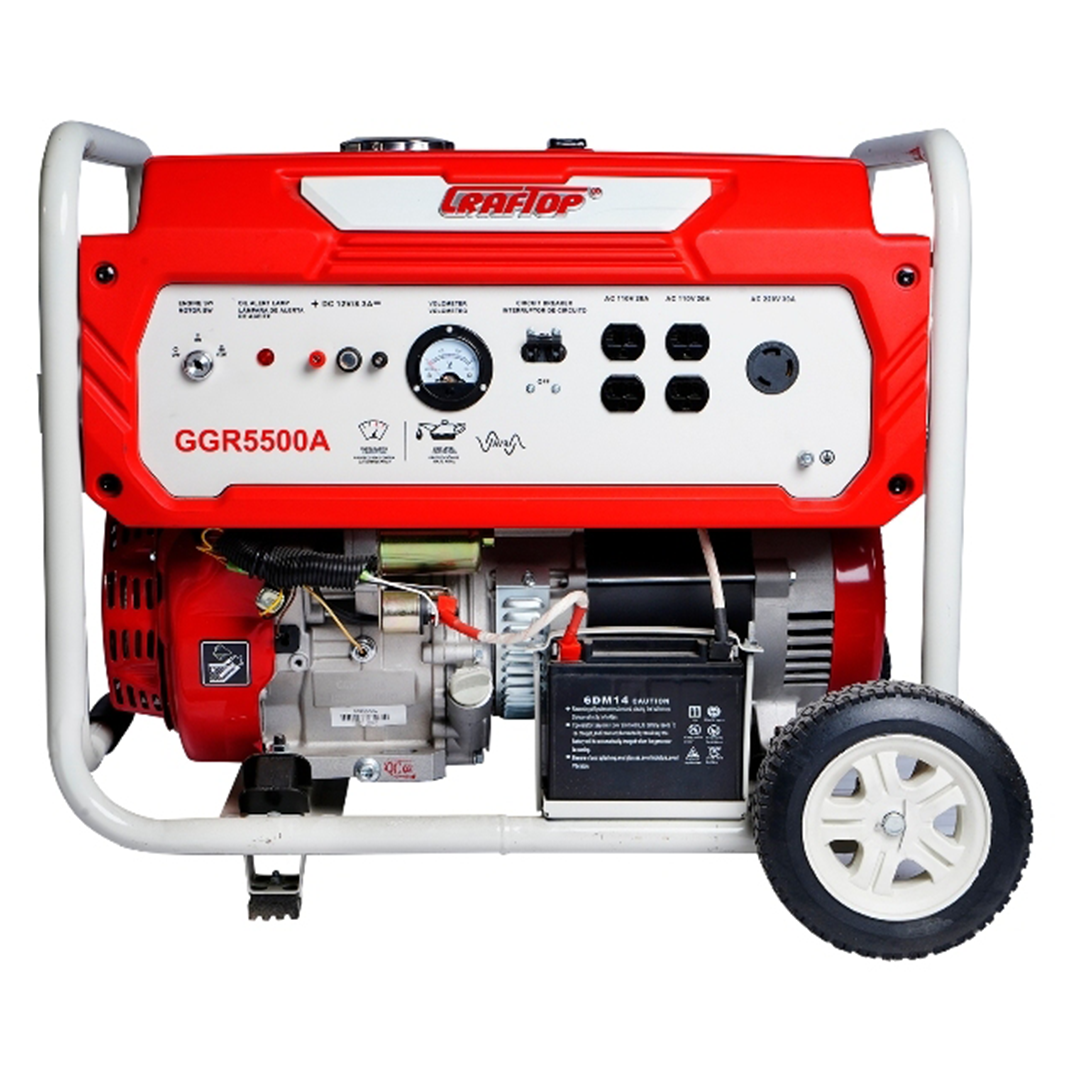 Generator - Gasoline 110/220v 15 HP 5.5 kW Craftop