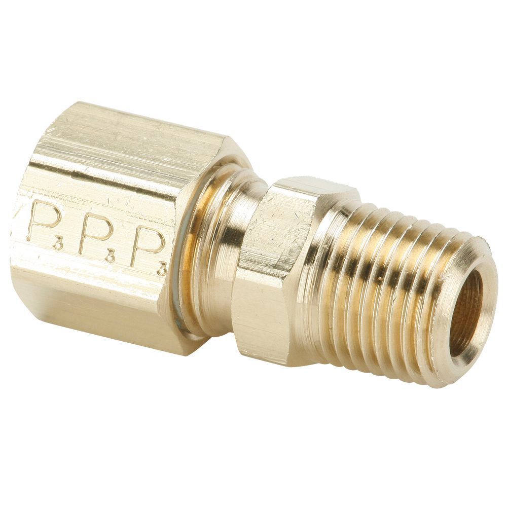 Air Brake Compression x Male NPTF Brass