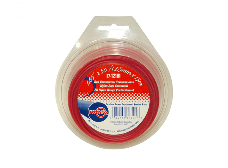 Trimmer Line 0.065 50ft Red