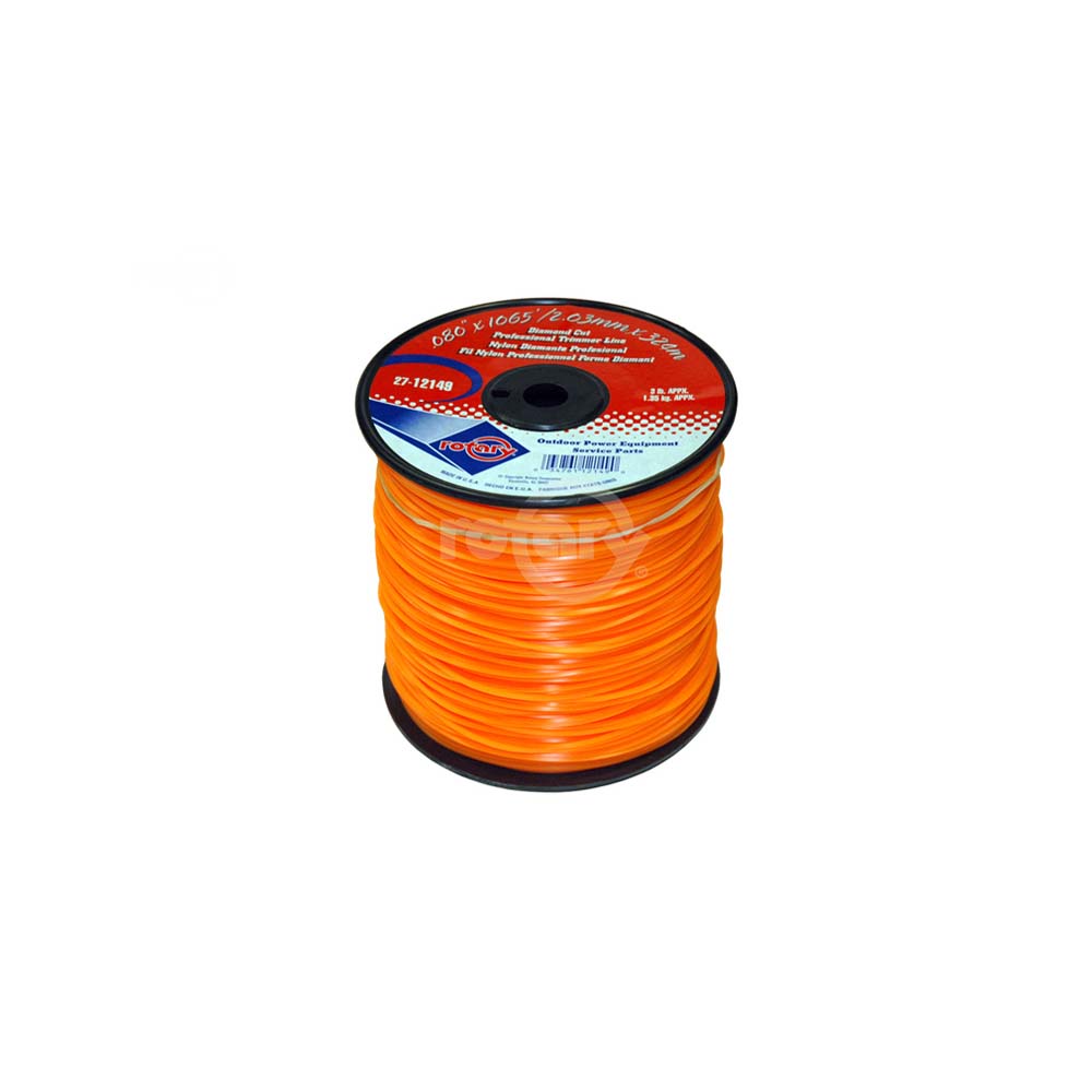 Trimmer Line .080 3lb Spool Diamond 1065'