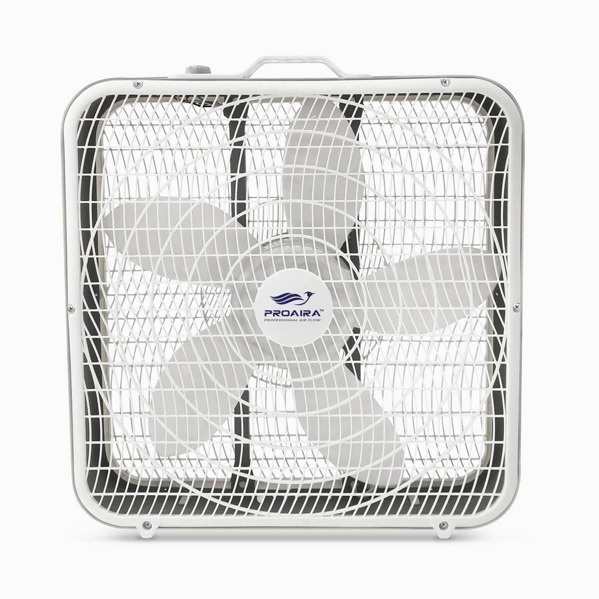 20" Box Fan 3 Speed White