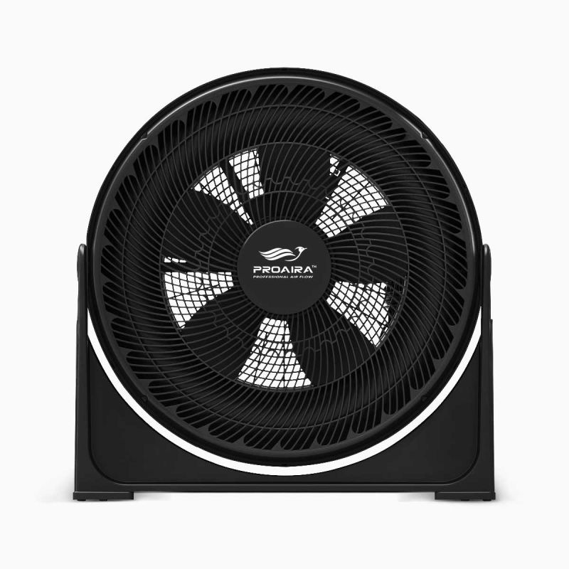 20" High Velocity Box Fan Black