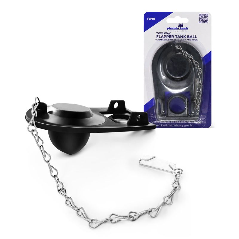 Two Way Toilet Flapper Stainless Steel Chain
