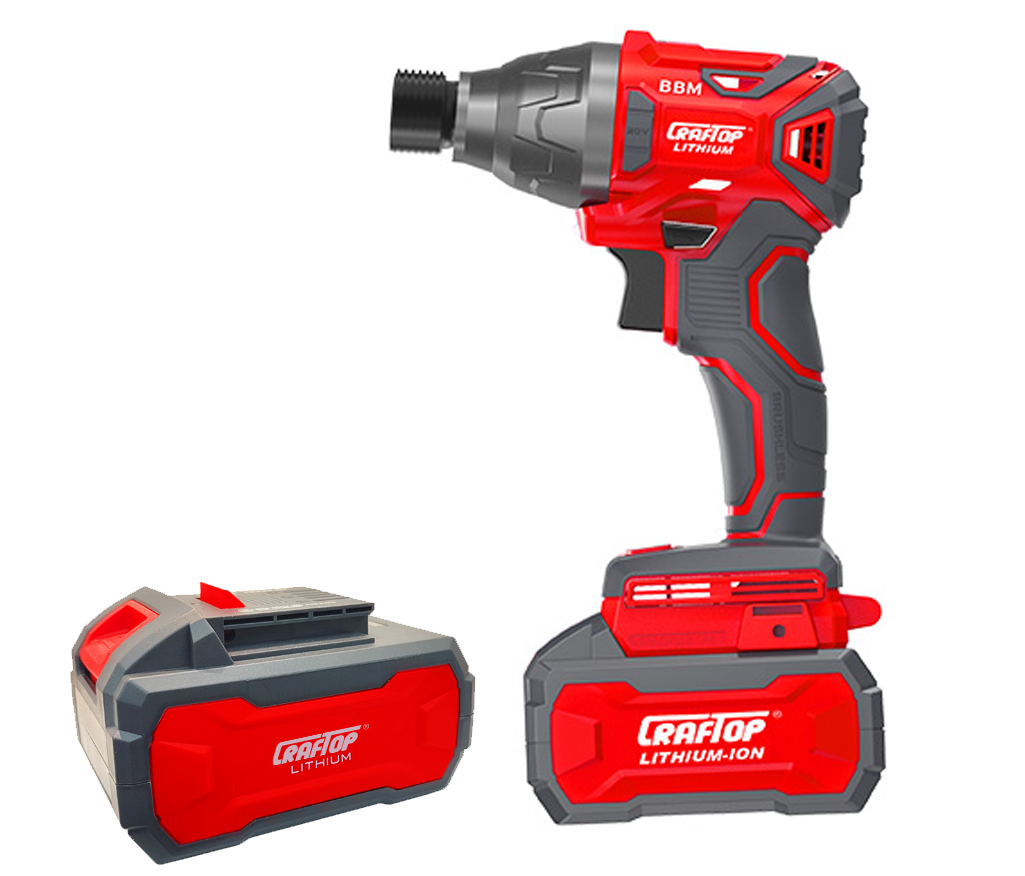 Cordless Impact Driver 20V w/4.0 Ah Battery