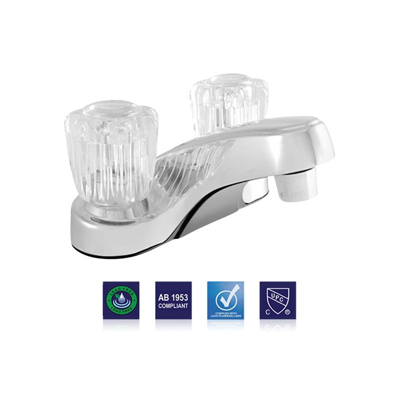 Two Handle Bathroom Faucet