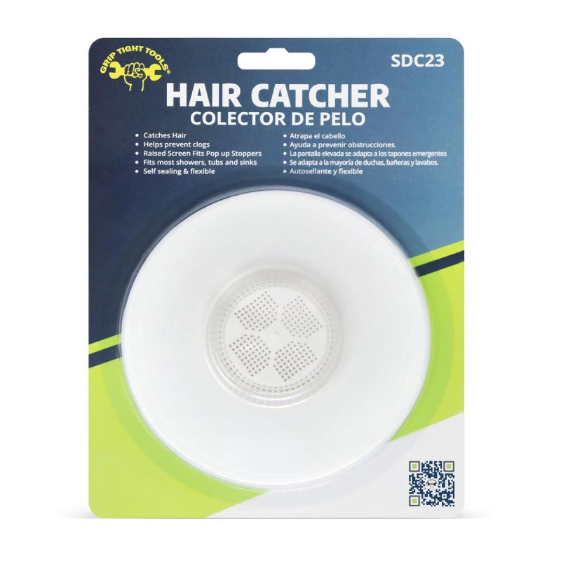 Hair Catcher Rubber White
