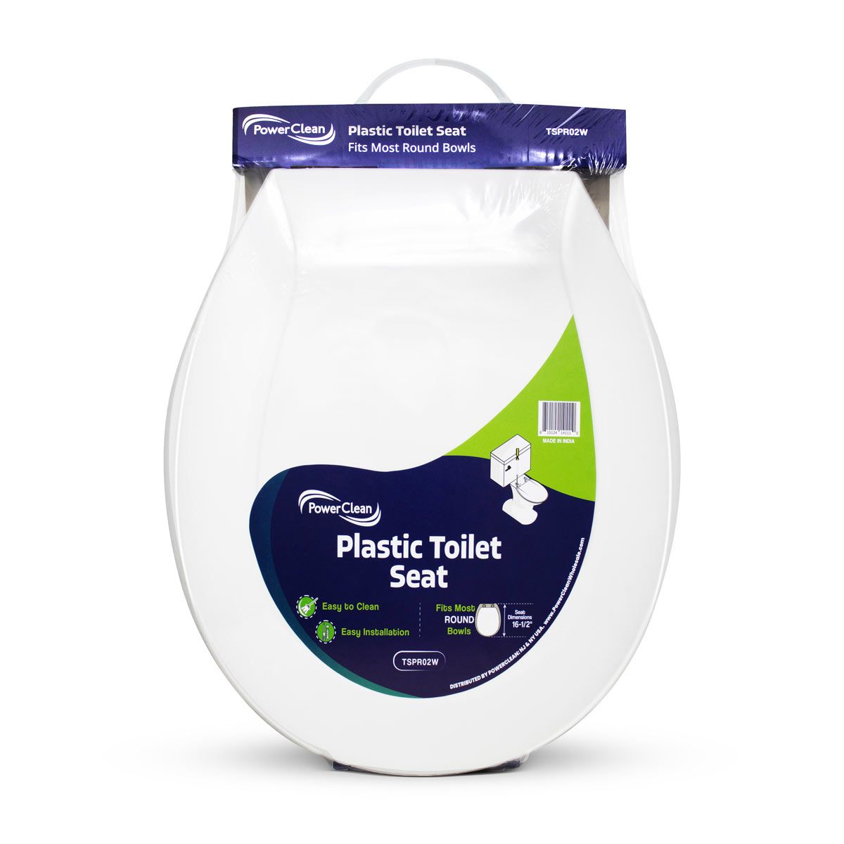 Plastic Round Toilet Seat 16 1/2"
