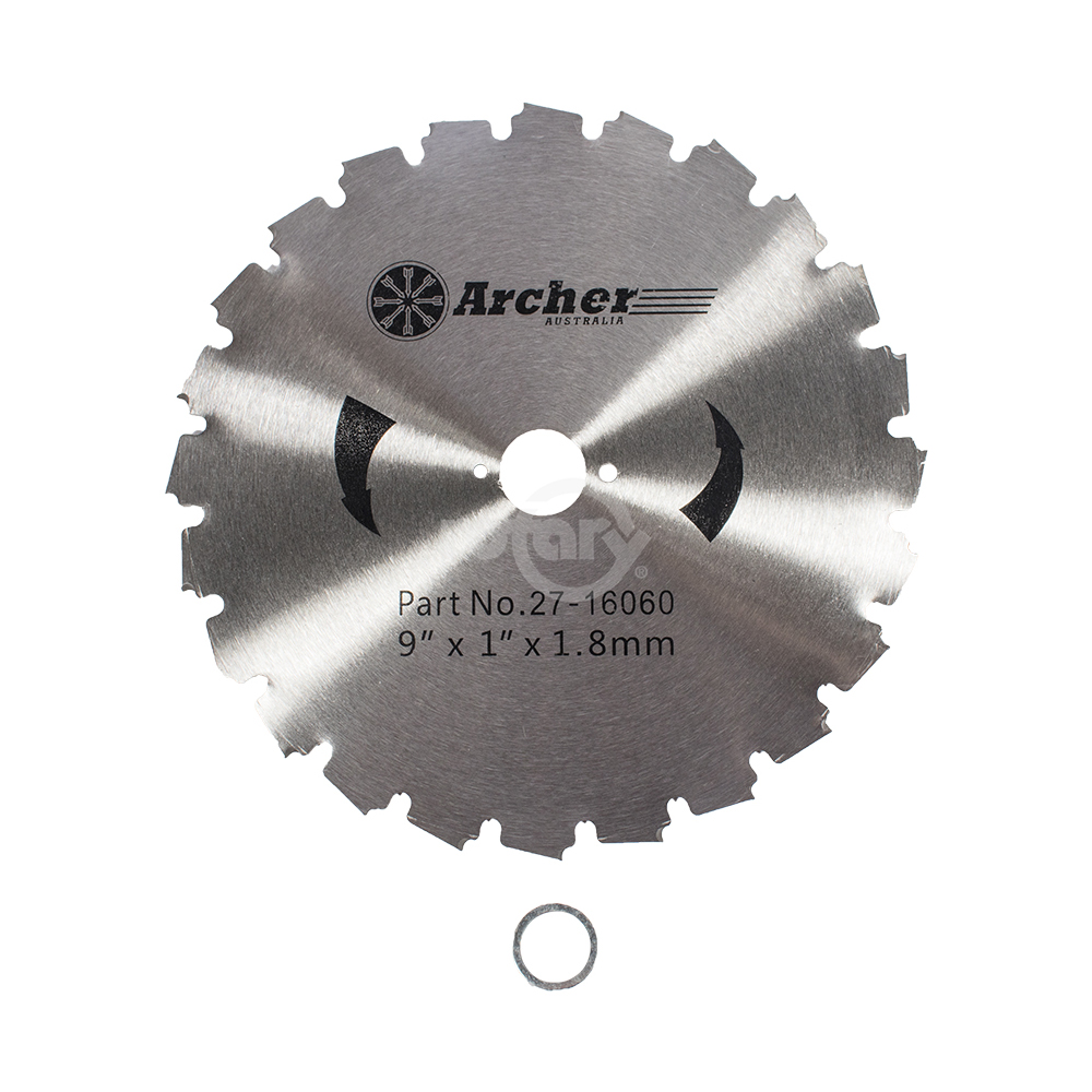 Blade - Brushcutter 9" x 1" Round 24T
