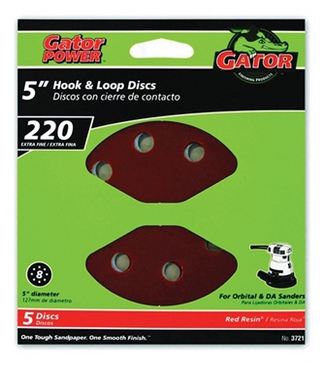 Gator Sanding Disc 5-Hole 5pk