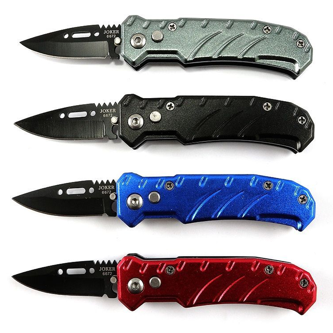 Pocket Knife 1-5/8" Blade Assorted Color