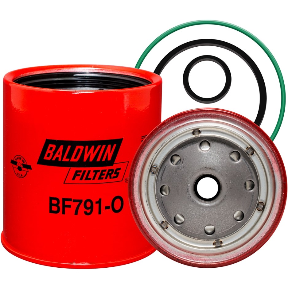BF791-O - Spin-on Fuel Filter with Open End for Bowl