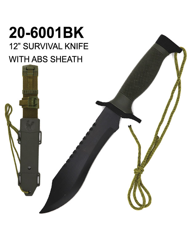 Hunting Knife 5" Blade Double Reverse w/ Sheath