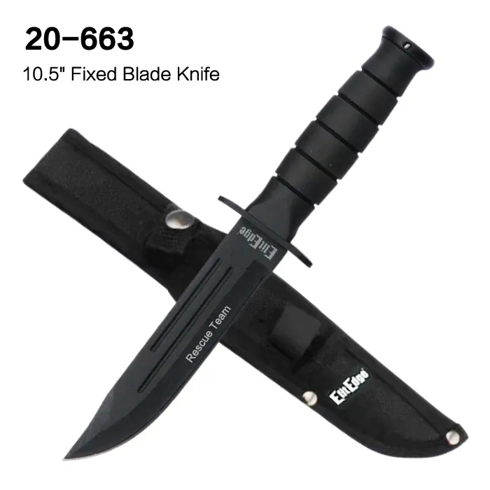 Hunting Knife 4-1/2" Blade w/ Sheath