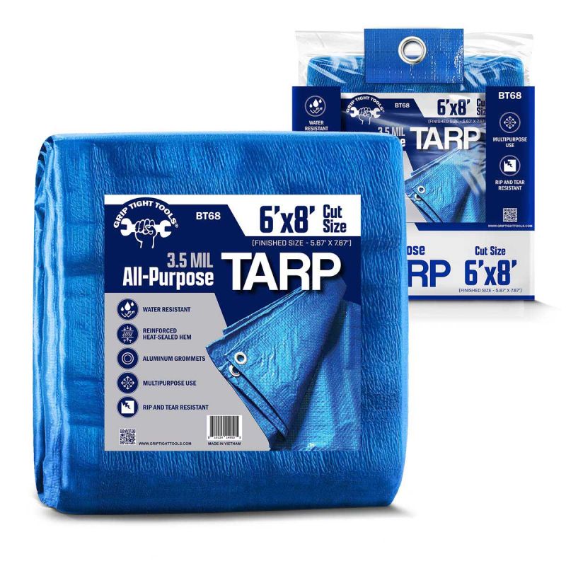 Tarp - 6 x 8 Blue