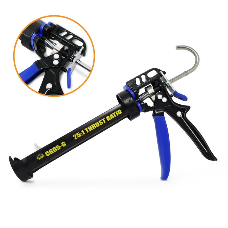 10oz Industrial Grade Caulking Gun 25:1