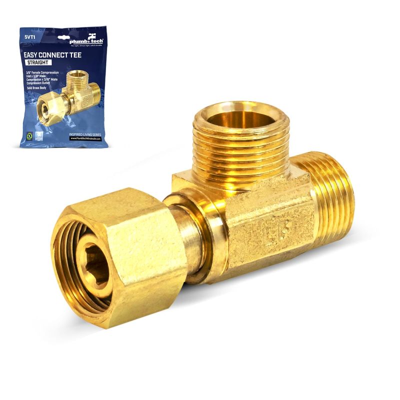 Inline Tee Stop Valve – 3/8"